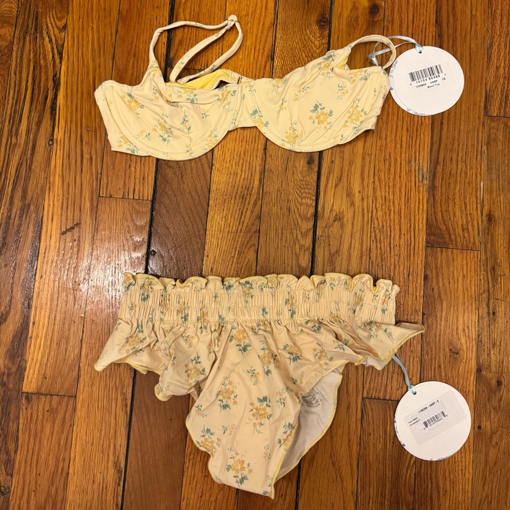 Frankie's Bikinis Yellow Buttercup Bikini